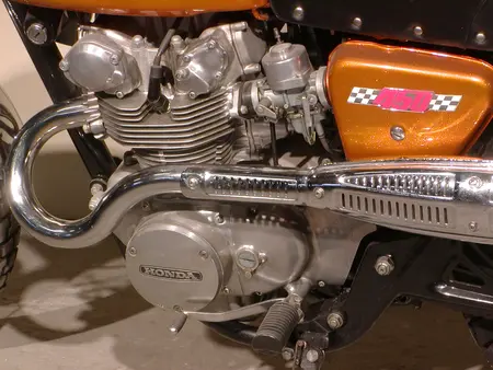 Honda CL 450 K3 Scrambler customized