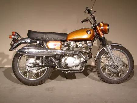 Honda CL 450 K3 Scrambler customized