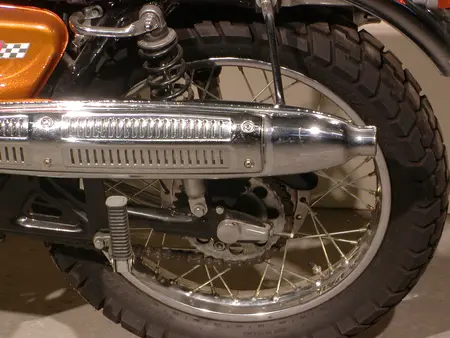 Honda CL 450 K3 Scrambler customized