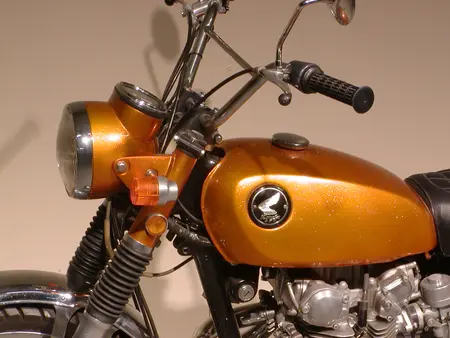 Honda CL 450 K3 Scrambler customized
